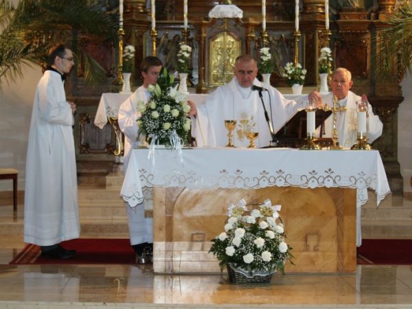 Jubiláló házaspárok ünnepsége