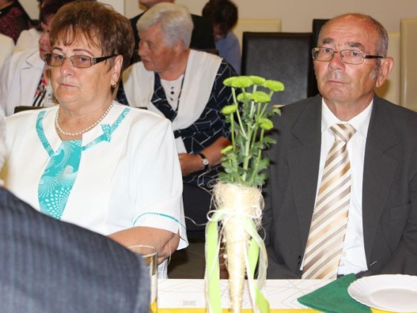 Jubiláló házaspárok ünnepsége