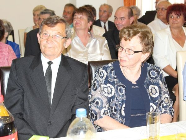 Jubiláló házaspárok ünnepsége