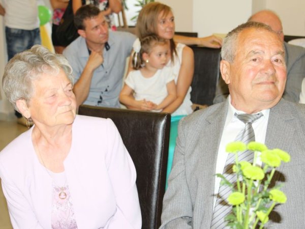 Jubiláló házaspárok ünnepsége