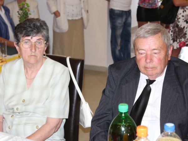 Jubiláló házaspárok ünnepsége