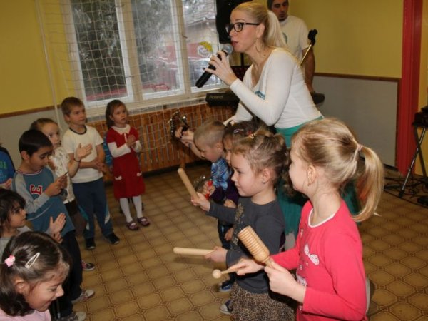 Mikulás az oviban