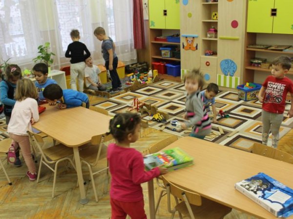 Mikulás az oviban