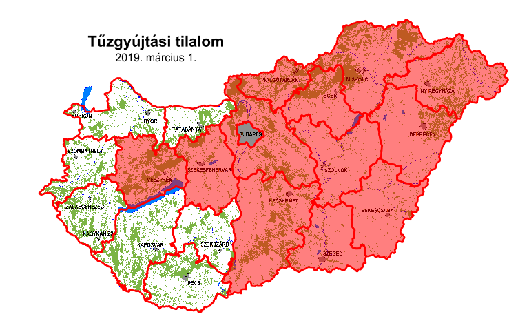 TŰZGYÚJTÁSI TILALOM!