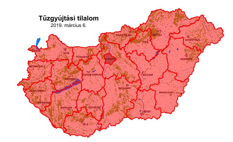TŰZGYÚJTÁSI TILALOM!